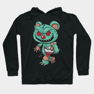 Evil Teddy Bear Halloween Hoodie